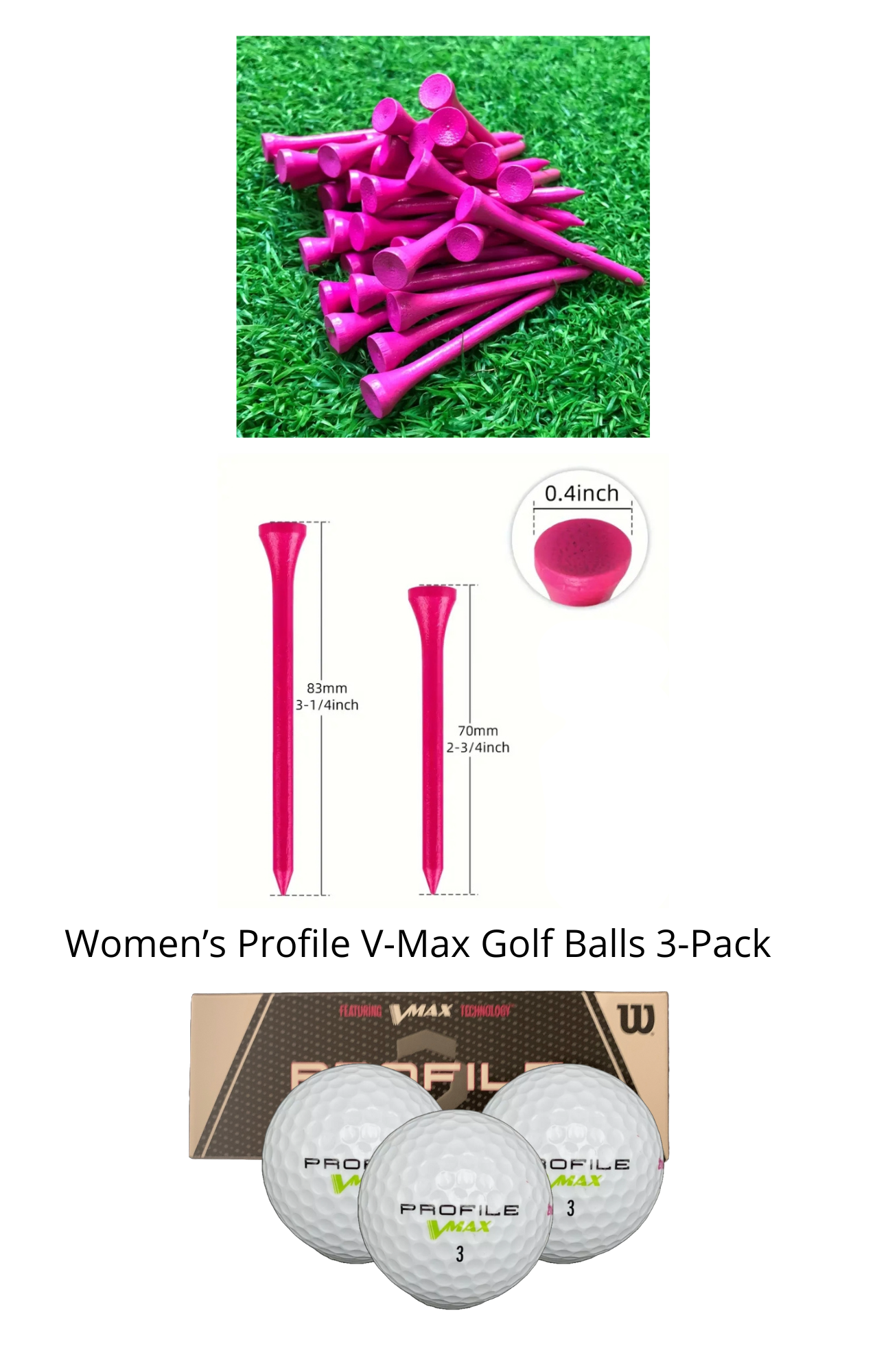 Ladies Golf Gift Set (Perfect Gift For Mothers Day)