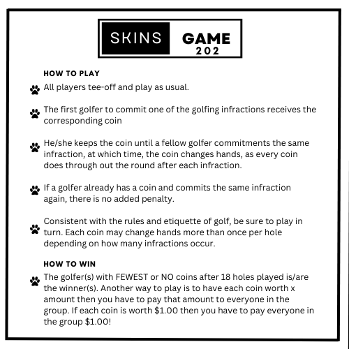 Skins Game 202 (3D Printed)