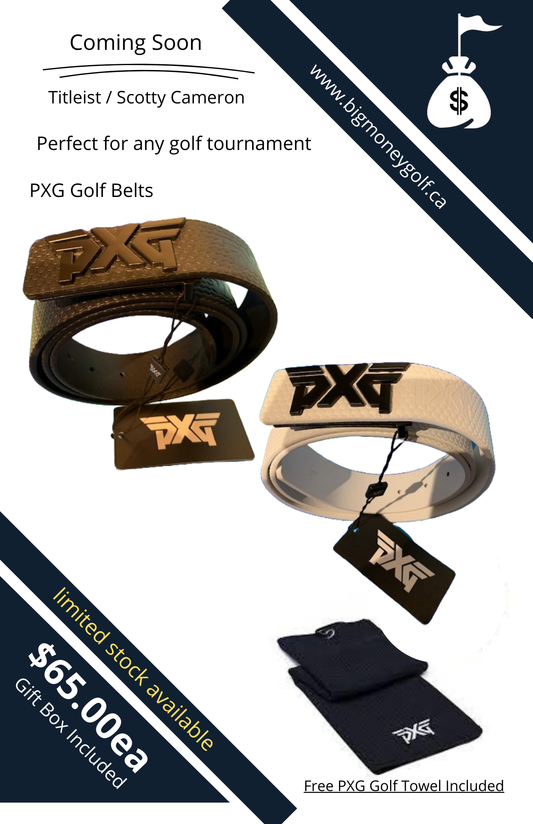 PXG Golf Belt Modern Design
