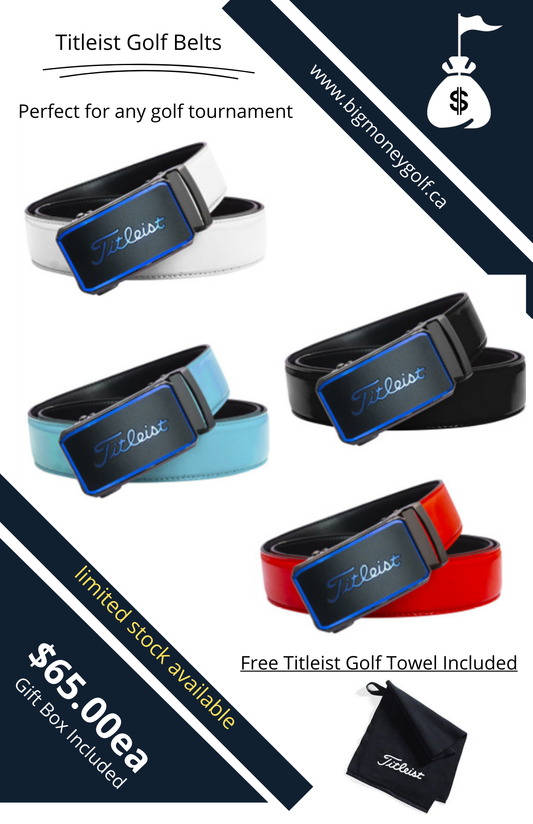 Titleist Golf Belt Classic Design