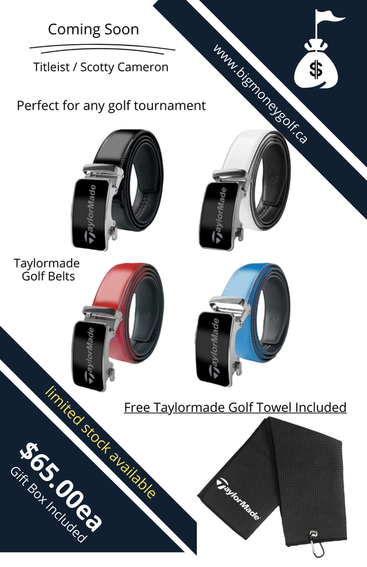 TaylorMade Golf Belt