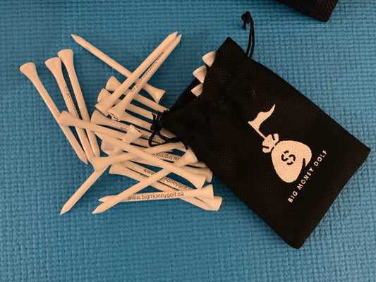 Big Money Golf Tees (25 Pieces)