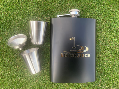 Birdie Juice Golf Flask Gift Set