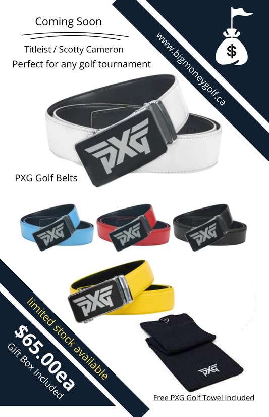 PXG Golf Belt Classic Design